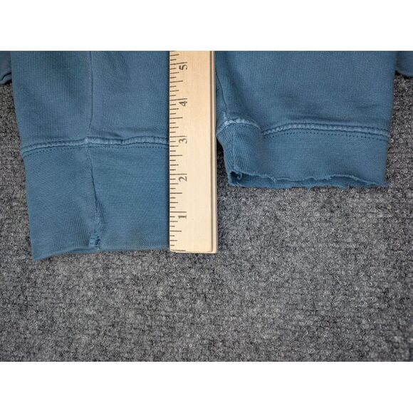 Rip N Dip Hoodie Mens Medium Blue Cat Leaf Pullover Pockets Preowned READ/ FLAWS - Picture 6 of 11